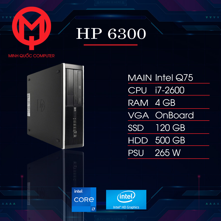 Máy tính bộ HP Pro 6300 Core i7  cao cấp